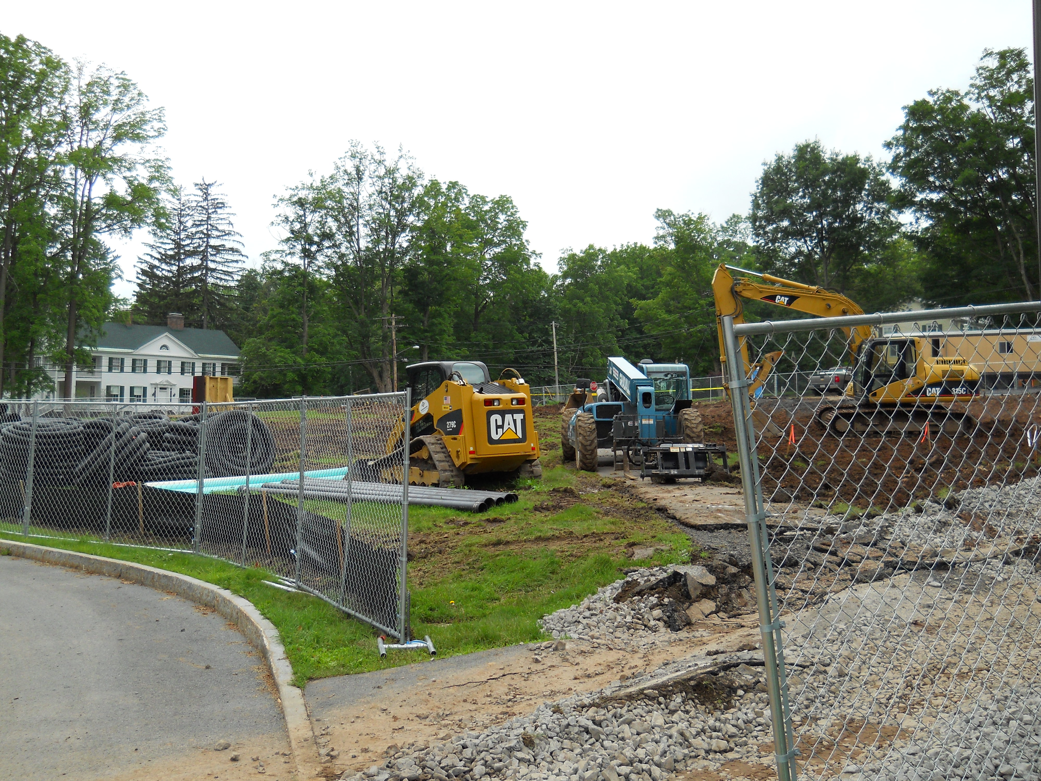 The site of the Ruth and Elmer Wellin Museum of Art.